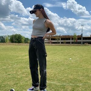 Black BDG Cargo Jeans